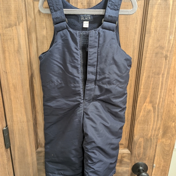 The Children's Place Dark Blue Kids Overalls - Picture 2 of 3